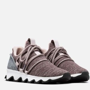 Sorel Kinetic Lace Sneaker in Purple Sage 7.5